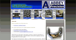Desktop Screenshot of abbeyprecision.com